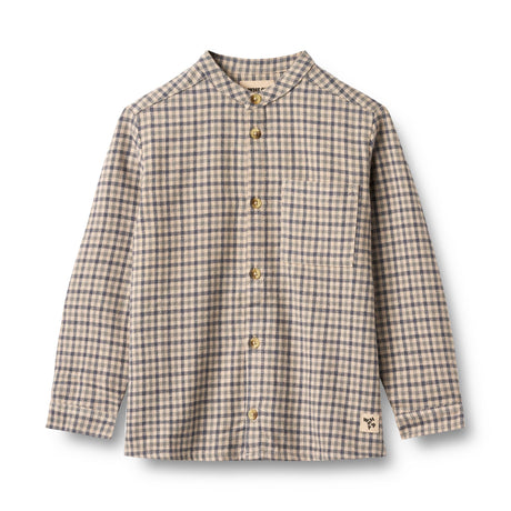 Blue Check Willum Shirt L/S