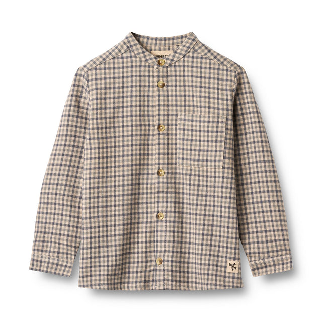 Blue Check Willum Shirt L/S