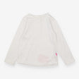 White long sleeve top