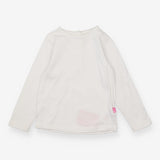 White long sleeve top
