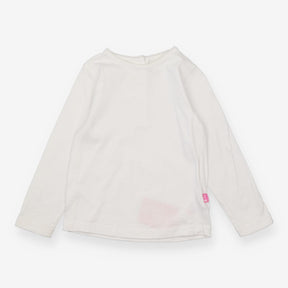 White long sleeve top