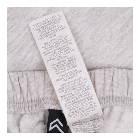 Joggers Grey Marl Graphic Logo Cuffed