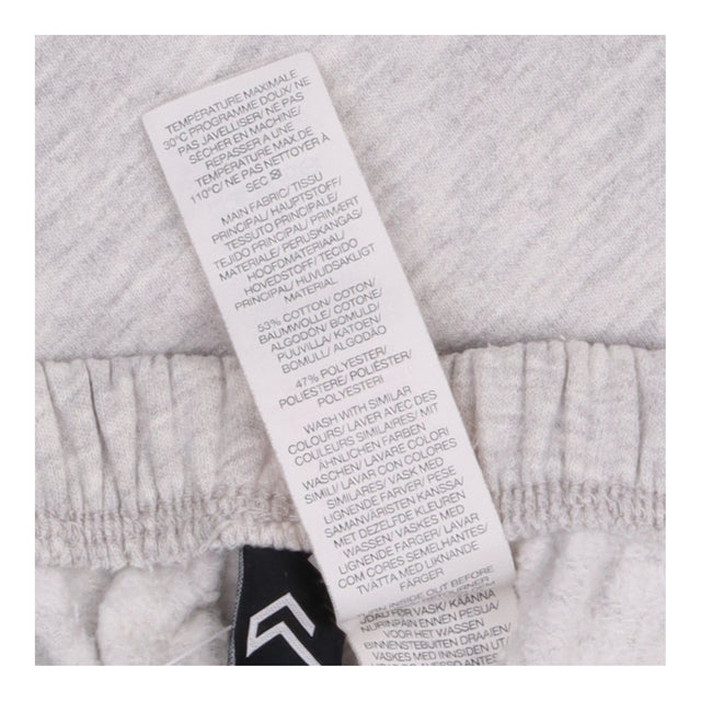 Joggers Grey Marl Graphic Logo Cuffed