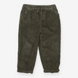 Trousers Cord Green Pull Ons