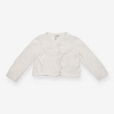 Cardigan White Bows