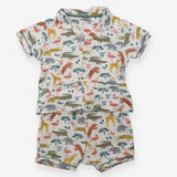 White Safari Animals Outfit   