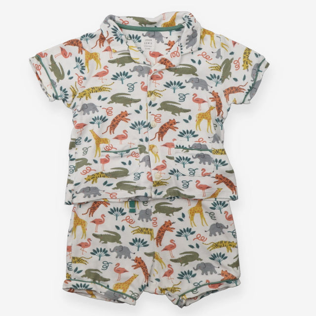 White Safari Animals Outfit   