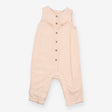 Cream Striped Romper