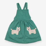 Green Dogs Pinafore 