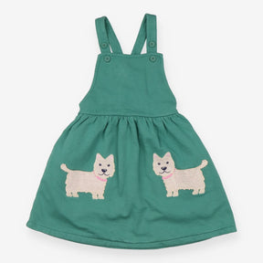 Green Dogs Pinafore 