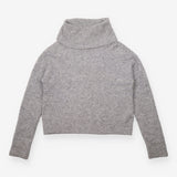 Jumper Grey Melange Oversized Soft Brushed Knit