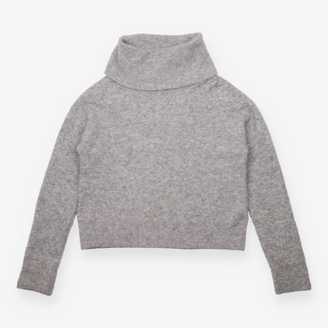 Jumper Grey Melange Oversized Soft Brushed Knit