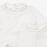 White Rollneck 3pc Bodysuits