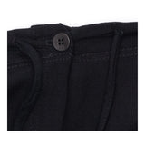 Trousers Black Wide Leg Tie Waist Fluid