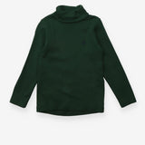 Green Roll Neck Long Sleeve