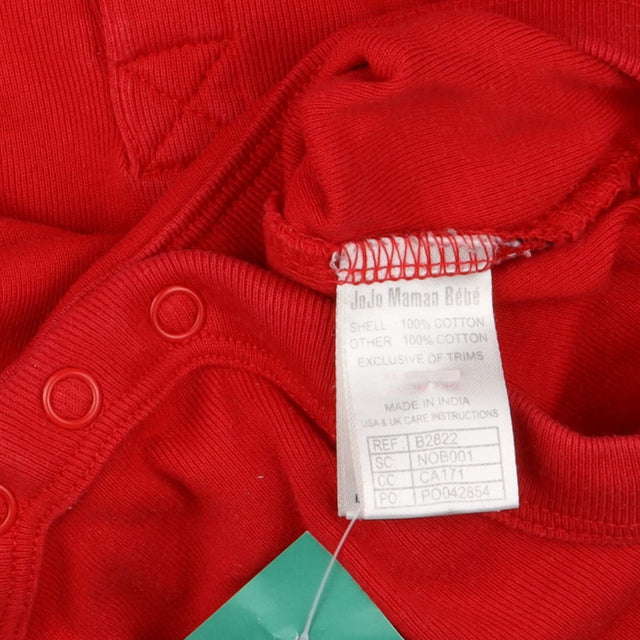 Bodysuit red SS collar