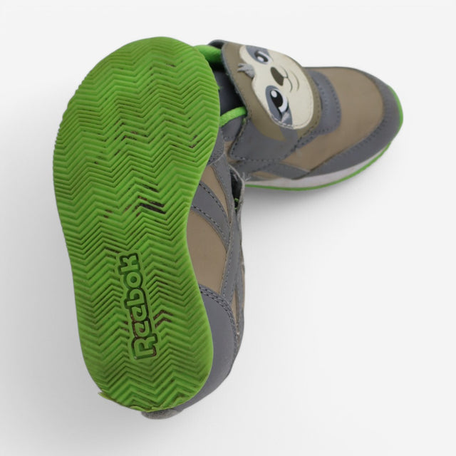 Trainers Grey & Green Sloth Reebok