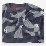 Pyjamas grey fleece walrus