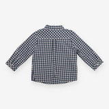 Shirt Long Sleeve Blue Check