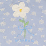 Pyjamas Blue With Flowers 