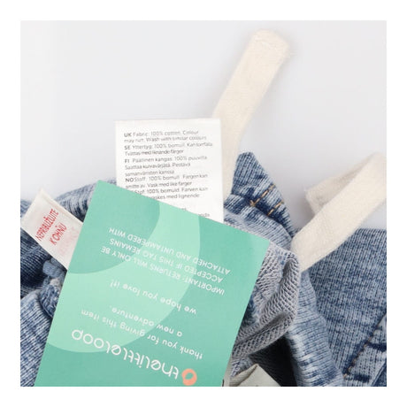 Shorts Chambray with White Drawstring
