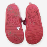 Patent Shoe Pink Sparkle with Flowers