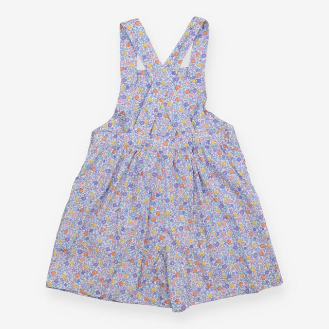 Dungarees White Ditsy Oranges and Lemons