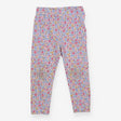 Jersey Legging Blue, Pink and Yellow Ditsy Prints