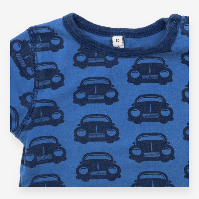 T-shirt blue cars