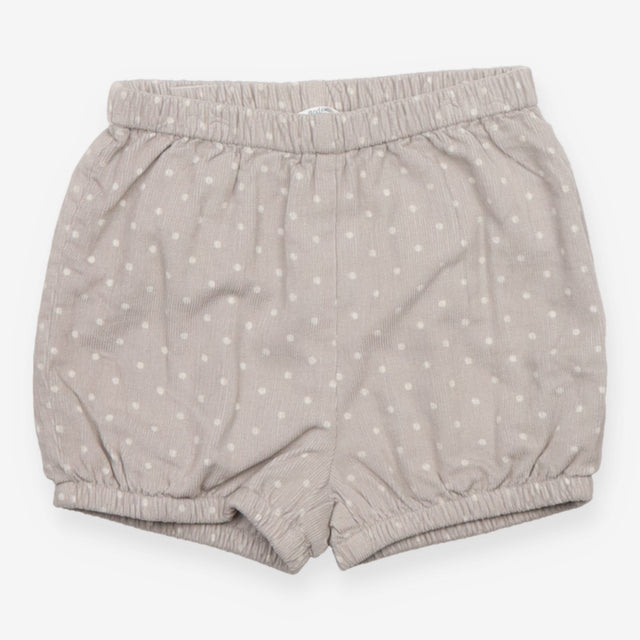 Bloomer Shorts Cord Grey Spotted