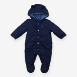 Pramsuit navy with ears
