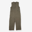 Jumpsuit Khaki Oval Spot Sleeveless Wide Leg