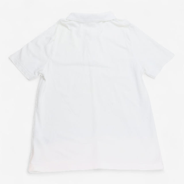 Polo Shirt White School Uniform