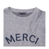 Sweatshirt Long Sleeve Crew Neck Merci Graphic Gre