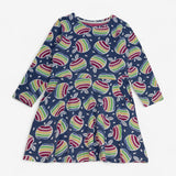 Dress Long Sleeve Rainbow Apple