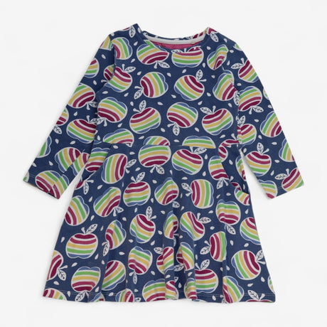 Dress Long Sleeve Rainbow Apple