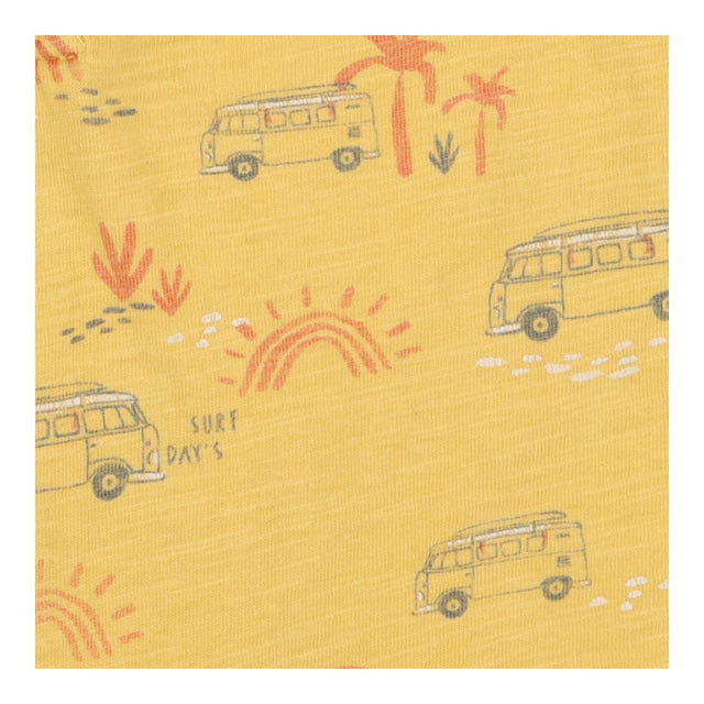 Romper yellow camper van