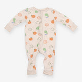 Cream Fruit Footless Sleepsuit