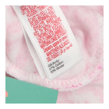 Towel poncho pink seahorses