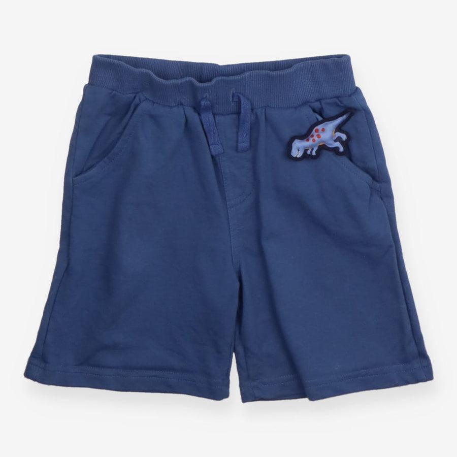 Blue Jersey Dinosaur Shorts