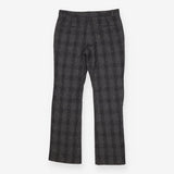 Grey Tweed Straight Leg Trousers