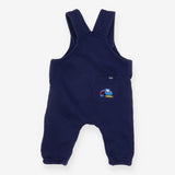 Blue dungarees with yellow digger