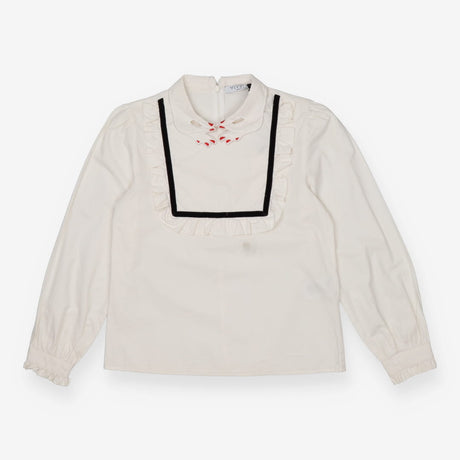 Vivetta White Poplin Hand‑Collar Blouse – Iconic S