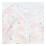 White Roses Sleepsuit - Rock A Bye Baby Boutique