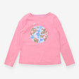 pink bee kind t-shirt long sleeve