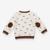 White Sausage Dogs Jumper 