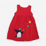 Red Cord Party Penguin Dress