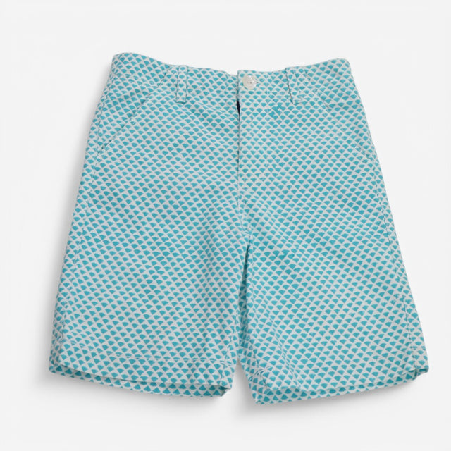 Roberta Roller Rabbit Teal Triangle Shorts