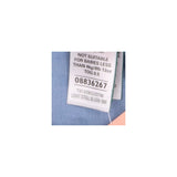 Sleeping bag blue muslin 0.5 tog