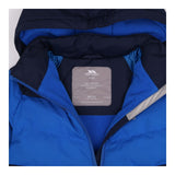Padded Coat Navy and Blue Fleece Lined